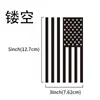 Comercio Exterior Amazon Bandera Americana Pegatina Reflectante para Coche Calavera Impermeable Protección Solar PVC Vinilo Calcomanía para Coche