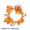 Esquejes de Calabaza y Bayas Decoración Personalizada de Calabaza y Bayas Otoñal para Acción de Gracias Guirnalda de Hoja de Arce Naranja y Bayas Guirnalda de Calabaza