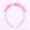 Diadema con letras de feliz cumpleaños de celebridades en línea, decoración para fiestas infantiles y adultas, accesorios para fotos, tocado de plástico, sombrero de cumpleaños