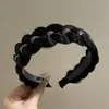 Peluca de diadema para mujer con pedrería brillante, trenza de espina de pez, tejido de cabello simulado, oculta la raya del cabello, aumenta el volumen del cabello, accesorio para el cabello de peluca