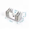 Venda Direta de Fábrica Dissipador de Calor de Chip To220 Alumínio Placa-Mã Mos Fonte de Alimentação Bloco Térmico Refrigerador de Semicondutor