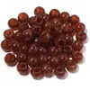 Contas redondas grandes com furo passante, estilo chinês, imitação de jade, acrílico colorido retrô, duas cores, contas espaçadoras de cor degradê, acessórios para joias DIY