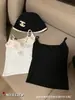 Lencería Nueva Colección Primavera-Verano Escote en V Profundo Encaje Hueco Espalda Descubierta, Camisola Ajustada Cuadrado Adelgazante con Copas