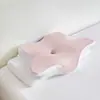Almofada de Algodão de Recuperação Lenta Amazon Borboleta Chifre Almofada de Memória Almofada de Suporte para Pescoço Núcleo de Almofada de Memória Nova com Formato Especial