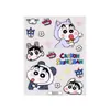Adesivos Relevo Shin-Chan Desenho Animado 3D Criativo Shin-Chan DIY Caderno Capa de Celular Adesivos Versão Q