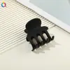 Qiyue Venta Caliente Transfronteriza Pinza para el Cabello de Cuatro Puntas Estampado de Leopardo Pinza para Cola de Caballo Pinza Lateral Simple Pinza de Tiburón Accesorios para el Cabello Al por Mayor