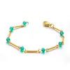 Pulseiras Camadas Novas com Contas Transfronteiriças, Acessórios de Mão Femininos Tendência e Fashion, Versátil Temperamento de Verão, Design de Luxo Leve Atacado