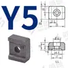 Bloque de Fijación de Riel de Guía Lineal Bloque de Presión Cuña Placa de Presión Metalurgia de Polvos Máquina Herramienta Corredera T1T2T3Y34Y5K1K2A3