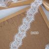 Exquisito Encaje de Pestaña de Ola de Alta Calidad para Confección de Prendas, Material Decorativo DIY, Vestido de Novia, Velo, Accesorios de Joyería