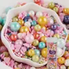Fabricante Bolitas de Azúcar Comestibles Coloridas Adornos Decoración para Pasteles 130g Helado Repostería Suministros de Decoración para Hornear Bolitas de Azúcar