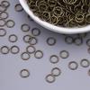 Anillos Abiertos, Anillos Planos, Colgantes Pequeños para Joyería, Anillas de Unión, Hebillas Redondas, Anillos Redondos, Materiales Hechos a Mano, Ganchos para Colgar con Cuentas