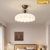 [Estrictamente Seleccionado] Lámpara de Techo Estilo Francés de la Edad Media Tardía Lámpara de Habitación Estilo Flor de Madera de Nogal Retro Crema Nuevo Estilo 2025