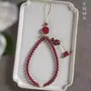 2026 Corrente de Celular Estilo Chinês Corrente de Celular de Cristal Pingente de Miçangas da Moda Acessório de Pulso Cordão para Capa de Celular