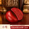 Madera maciza de ébano, palisandro rojo, talla sagrada de adivinación, copa yin y yang, para uso doméstico, objeto ritual de altar budista, copa de adivinación, pieza de ofrenda y exhibición