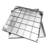 Fabricante de Tampa de Bueiro Invisível de Aço Inoxidável Venda Direta de Fábrica Tampa de Canaleta de Aço Inoxidável Tampa de Bueiro Quadrada para Água da Chuva