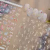 Adesivos Finos e Flexíveis para Unhas, Adesivos Florais para Unhas Estilo Passeio de Primavera, Fabricante de Adesivos de Decoração de Orquídeas, Unhas Postiças