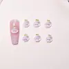 Mini Acessórios para Nail Art de Legumes Desenho Gelo Transparente Resina Peças Pequenas Materiais DIY Brincos Presilhas de Cabelo Decorações de Unha Vestíveis