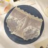 [independiente] sexy encaje malla sexy ropa interior damas cintura transpirable algodón entrepierna bragas de niña