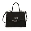 Bolsa de Ombro Casual Retrô 2026 Nova Moda Simples Fivela de Fechadura Pequena Bolsa de Ombro Quadrada Estilo Coreano Bolsa Transversal para Mulheres