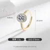 Transmissão ao vivo mais vendida novo anel de ovo de pombo moda feminina luxo leve versátil zircônia formato de ovo anel de dedo joia cross-border dropshipping