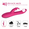 Leya Fabricante de Productos para Adultos Venta al por Mayor Vibrador Masajeador de Conejo Doble Punto G Recargable Varita Telescópica Femenina Aliexpress