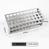 Rack para Tubos de Ensaio de Aço Inoxidável 304 Rack para Tubos Colorimétricos Equipamento de Laboratório para Centrífuga Coleta de Amostras de Sangue Rack Multifuncional para Tubos de Centrífuga