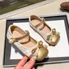 Sapatos de Couro Versáteis Elegantes da Moda para Meninas Estilo Pequeno Chanel 2025 Primavera/Outono Novos Sola Macia Mary Jane Laço Sapatos de Princesa
