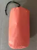 Saco de Dormir Multifuncional Aislado con PE Saco de Dormir Térmico Engrosado Naranja para Exteriores Emergencia Impermeable Resistente al Frío Especial para Supervivencia