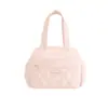 Nuevo producto transfronterizo: Bolsa de almuerzo cuadrada para bagels, lonchera portátil aislada de gran capacidad para trabajadores de oficina, bolsa aislada para estudiantes