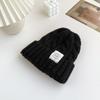 Chapéu de Lã Colorido de Menina Coreana Simples Quente de Tricô Inverno Aconchegante Chapéu de Tricô da Moda para Mulheres Atacado