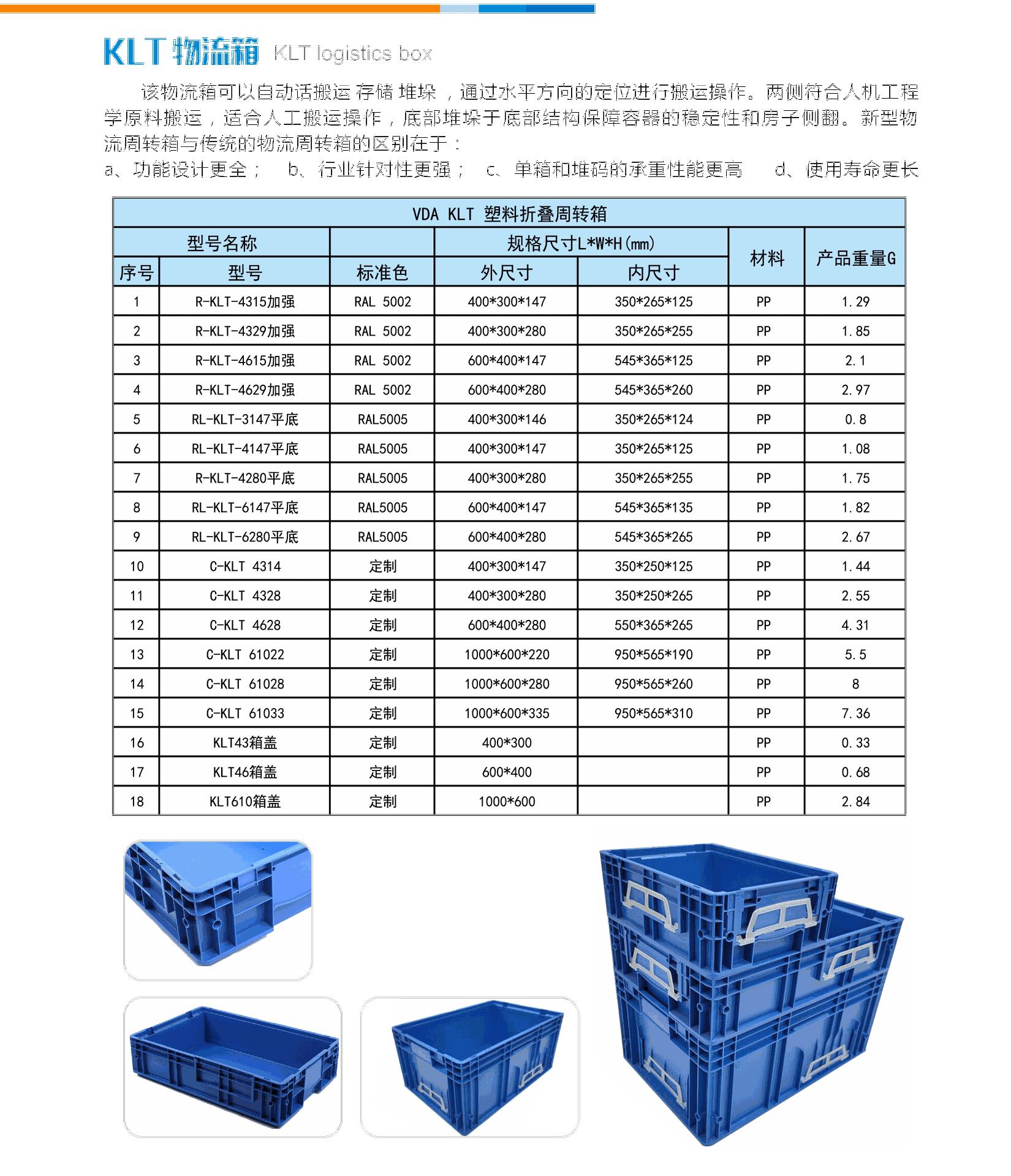 KLT物流箱