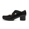 Altura interna estilo balé sapatos de camada única prata couro genuíno sapatos Mary Jane francês boca rasa Cross-strap Nariz de porco sapatilhas de balé