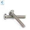 Tornillo de cabeza plana cruzada de acero inoxidable 304, tornillo dentado para máquina GB818, tornillo dentado para máquina de cabeza semicircular pequeña M5-M10