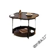 Sala de Estar de Fábrica Quarto Simples Mesa de Cabeceira de Quarto de Dormir Mesa de Centro Pequena de Fábrica Mesa Redonda Pequena para Sofá Prateleira de Armazenamento de Luxo Leve Jialei De Zhu