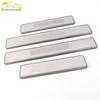Adequado para Barra de degrau de cabine barra brilhante Pedal de boas-vindas de aço inoxidável para cabine Adesivo decorativo anti-riscos de atrito Acessórios de aparência