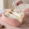 Bolsa de Cosméticos de Organização em Formato de Rins Grande Capacidade Necessaire Celebridade da Internet Ins Alto Valor Caixa de Armazenamento de Viagem Bolsa de Mão Portátil