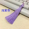 Borla Flecos Exquisito Nudo Chino Tipo Corto Gordito Estilo Antiguo Anillo de Tirar Colgante Borla Marcador de Libros Colgante Pequeña Decoración Accesorios Materiales