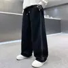 Calça masculina, coleção primavera e outono, novo estilo 2026, calça esportiva casual de outono para crianças, estilosa e moderna para meninos mais velhos