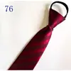Corbata de Hombre Cremallera Novio Boda Roja 8cm Vestido Negocio Nudo Negro Libre Perezoso Fácil de Tirar Azul Corbata