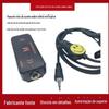 Pequeno walkie-talkie fone de ouvido mini espiral cabo de fone de ouvido único furo orelha gancho fone de ouvido cabo de microfone 2,5 mm atacado de fábrica