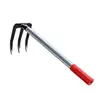 Ancinho pequeno para cavar amendoins, limpar terreno, plantar, afofar a terra, uso agrícola, plantar flores, plantar vegetais, ancinho de dentes para revolver a terra, jardinagem, fabricante de ferramentas para coletar no mar