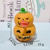 Muñeco de Calabaza y Calavera de Halloween Transfronterizo con Ojos Saltones, Juguete para Aliviar el Estrés con Ojos Saltones, Escupiendo Burbujas, Sacando la Lengua y Haciendo Sonidos