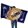 Toalla de Baño Grande para Aficionados del Real Madrid, Toalla de Fútbol Absorbente, Toalla de Playa de París, Recuerdo de la Juventus, Toalla de Sudor del Milan, AC Milán