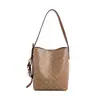 Bolsa de axila texturizada feminina 2025 novo estilo moderna versátil ombro único transversal bolsa feminina estampa retrô bolsa saco