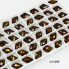 Diamante para Uñas con Forma de Caracola y Base Puntiaguda Dongzhou, Diamante para Uñas Flash con Forma Especial, Diamante Pegajoso para Uñas, Venta al por Mayor