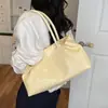 Bolso Tejido de Moda y Sencillo para Mujer, Nuevo Modelo 2026, Bolso de Hombro para Viajes Diarios, Bolso de Axila, Bolso Tote de Mano de Gama Alta