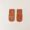 Calcetines Antideslizantes de Dibujos Animados para Bebé de Media Caña para Caminar en Interiores Calcetines de Piso para Bebé Niños Niñas Niños Calcetines de Otoño Invierno 1-3