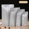 Bolsa Transparente Gruesa con Cierre Ziplock Auto-Soportable para Snacks Frutas Secas Bolsa Sellada Ventana de Colores Bolsa de Pie para Empaque de Alimentos