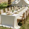 Mantel de camping impermeable y a prueba de sol para exteriores, nuevo modelo 2026, lujo ligero con un toque de alta gama, mantel rectangular en blanco, extremadamente atractivo