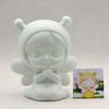Muñeca de yeso grande resistente al vinilo, modelo blanco para colorear y pintar DIY infantil, juguete